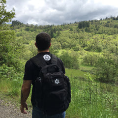 Datsusara Hemp BattlePack Mini Backpack Black