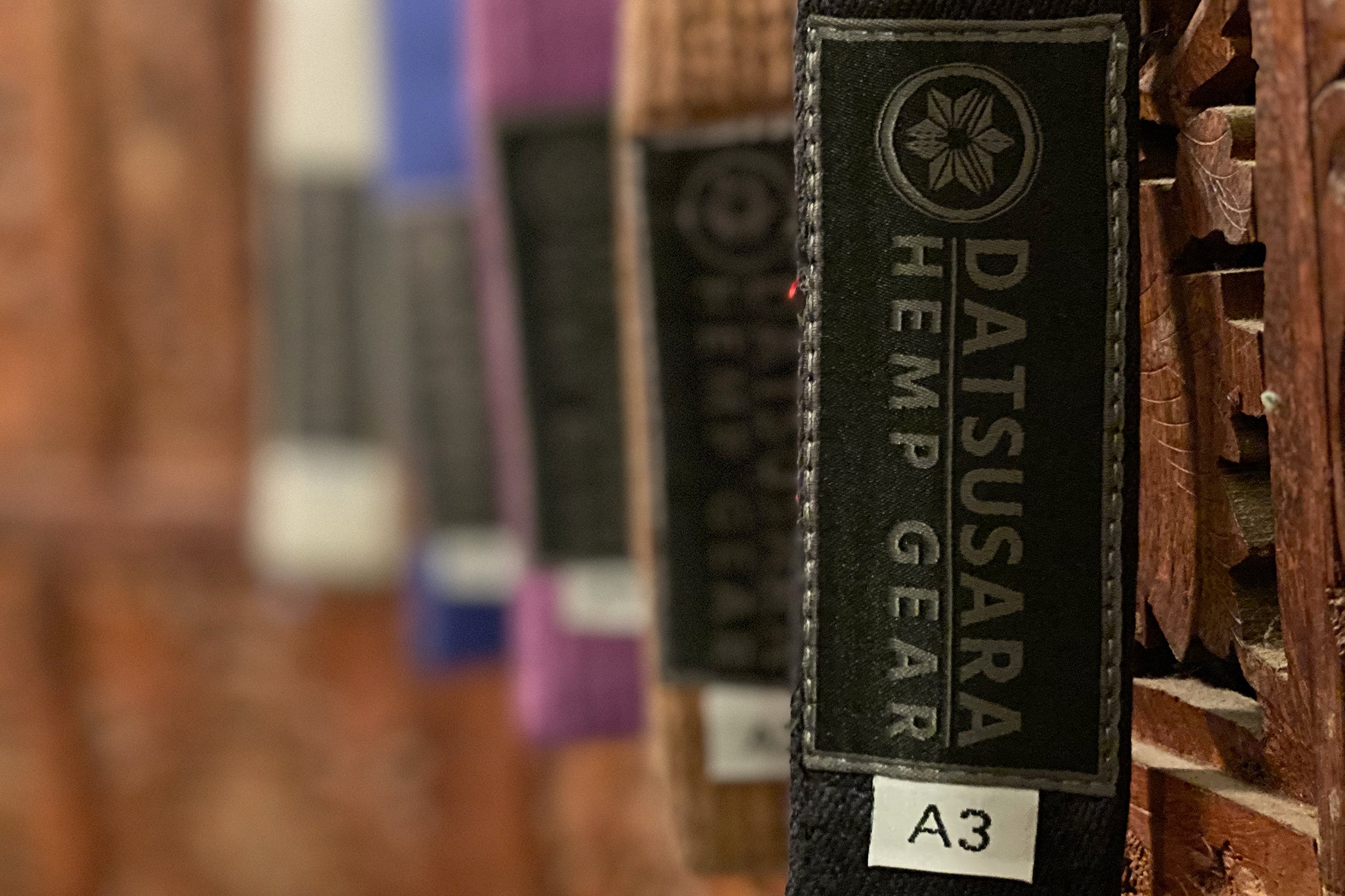 Hemp bjj belt clearance